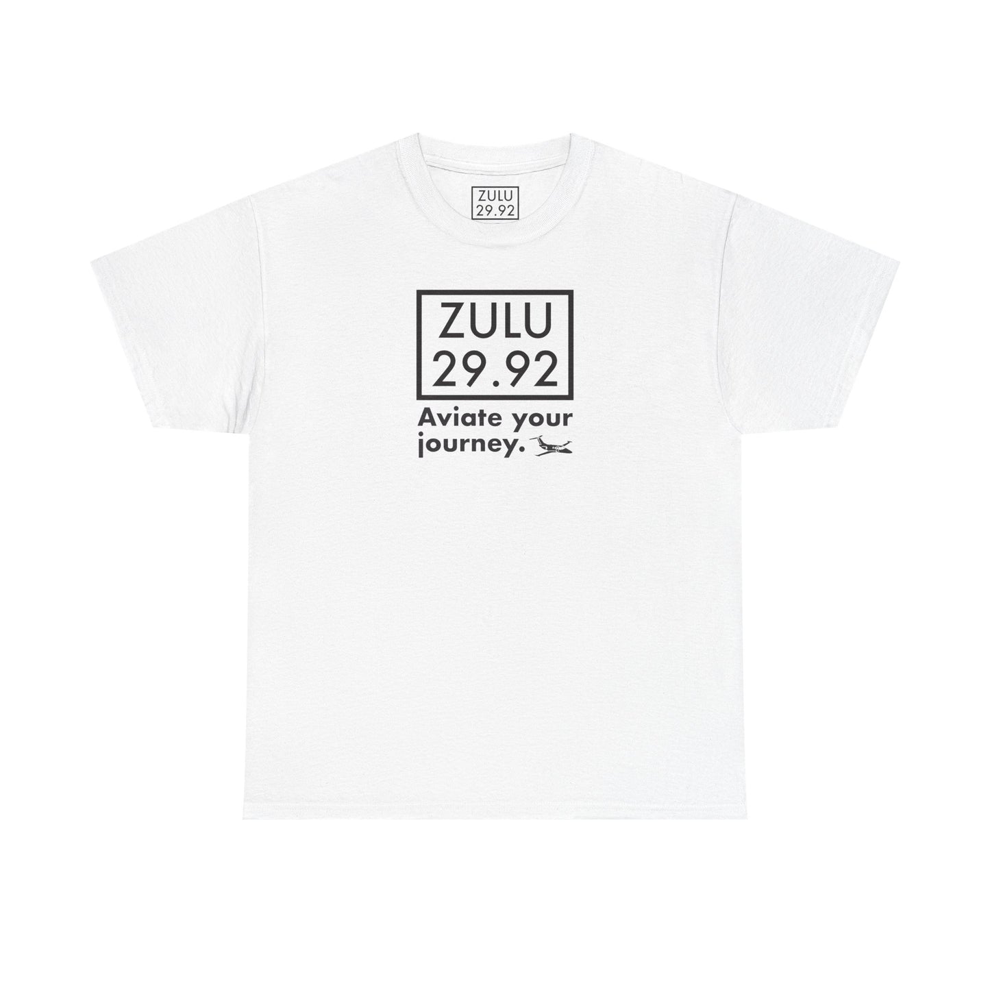 ZULU 29.92 Aviate Your Journey Shirt - Unisex Heavy Cotton Tee