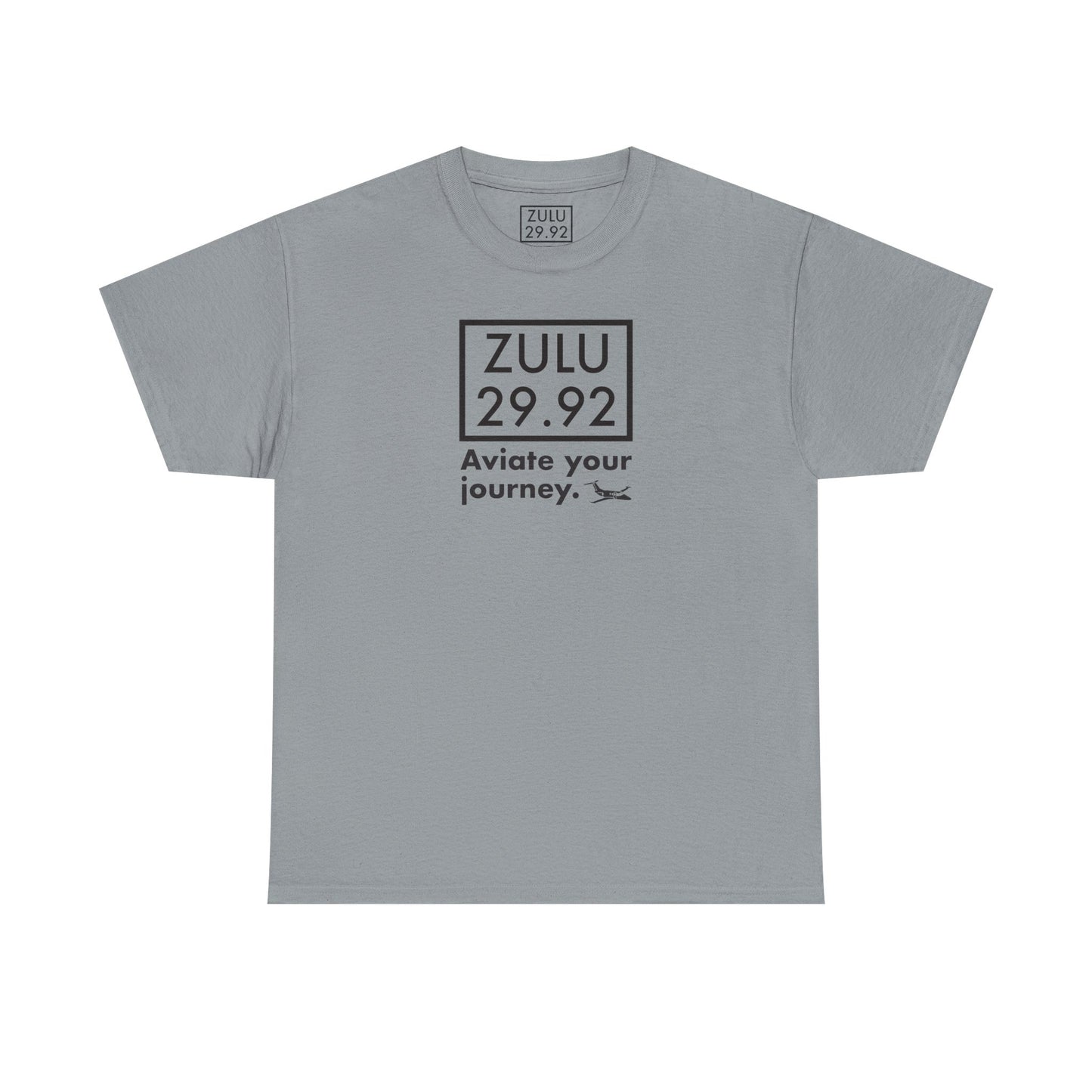 ZULU 29.92 Aviate Your Journey Shirt - Unisex Heavy Cotton Tee