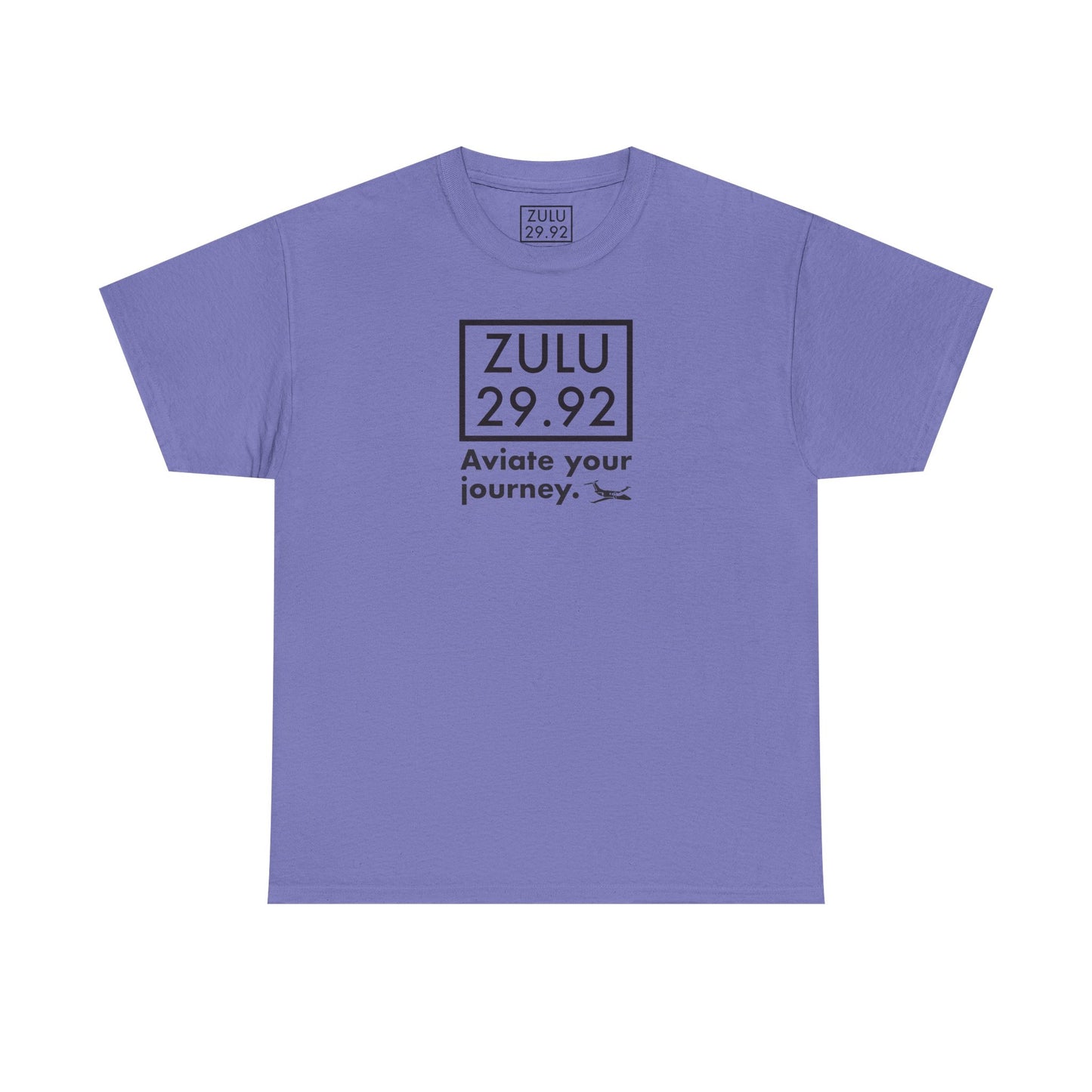 ZULU 29.92 Aviate Your Journey Shirt - Unisex Heavy Cotton Tee