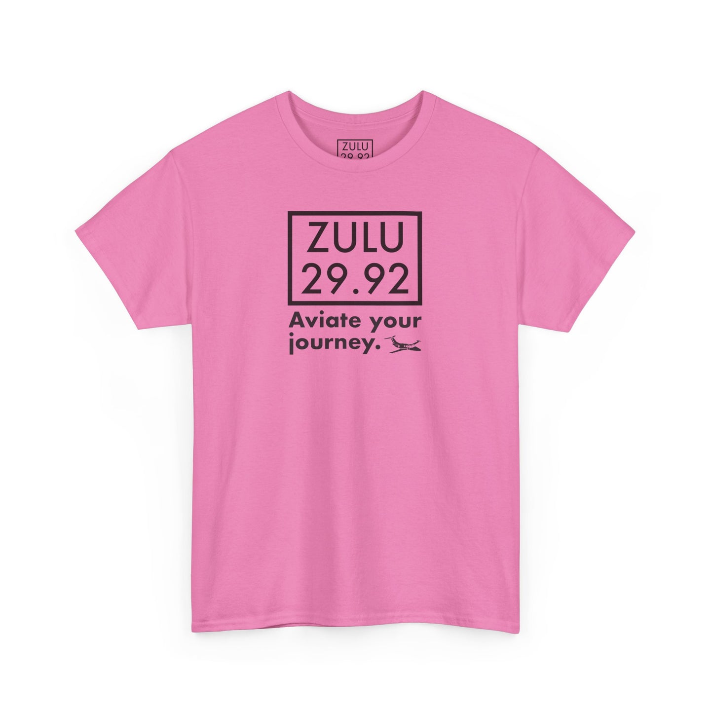 ZULU 29.92 Aviate Your Journey Shirt - Unisex Heavy Cotton Tee