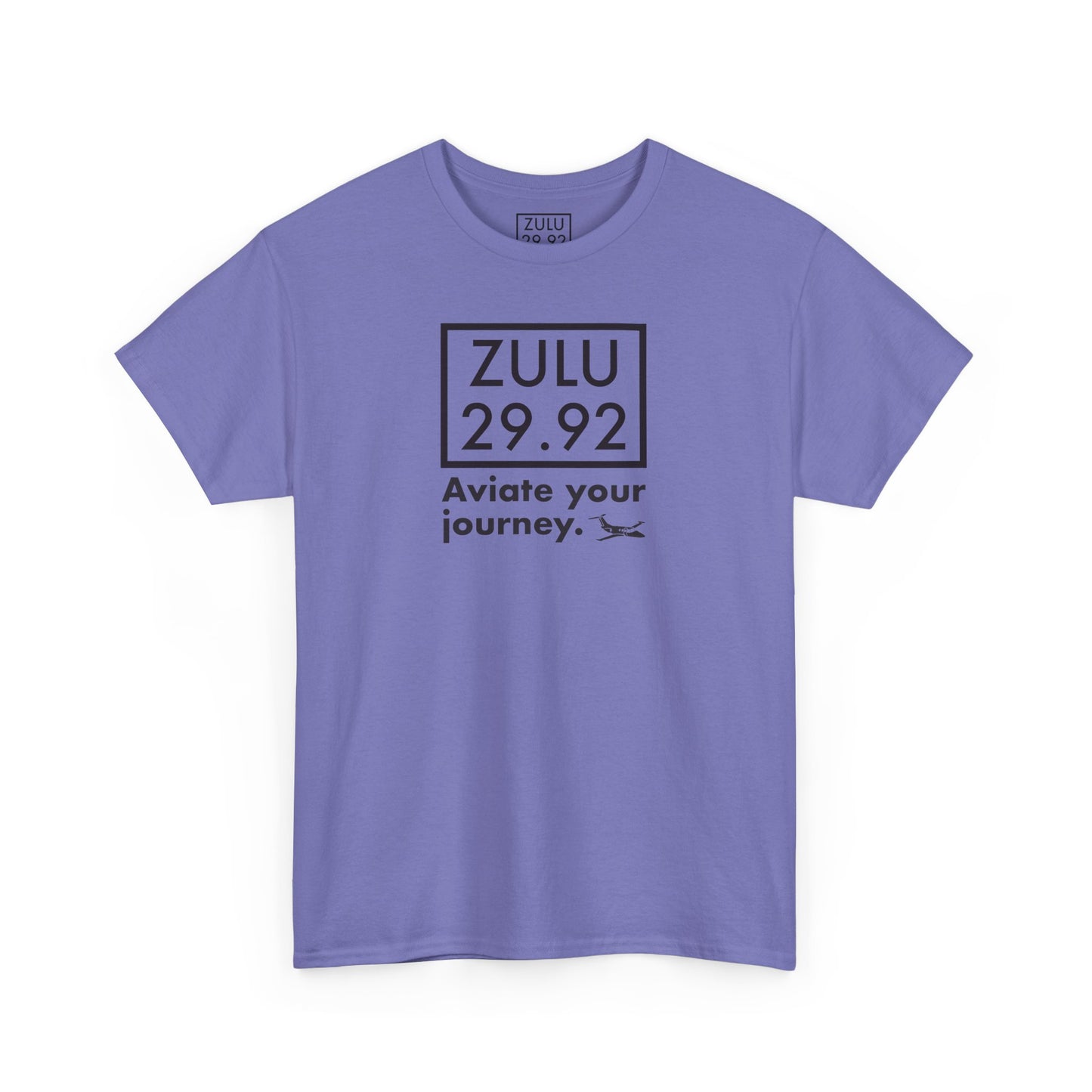 ZULU 29.92 Aviate Your Journey Shirt - Unisex Heavy Cotton Tee