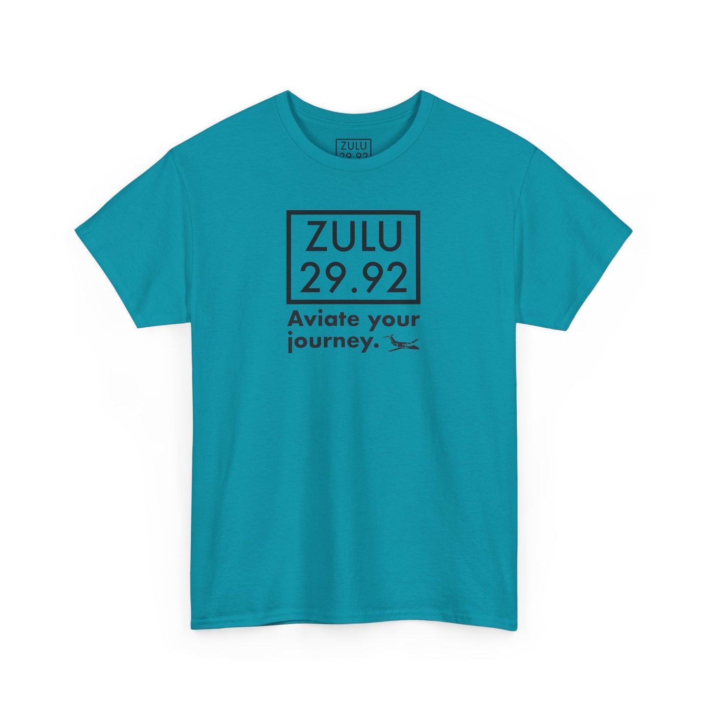 ZULU 29.92 Aviate Your Journey Shirt - Unisex Heavy Cotton Tee