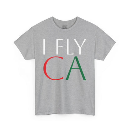 California Pride Unisex Heavy Cotton Tee | Casual Tee, Graphic T-Shirt, Gift for Travelers, Summer Style, Holiday Apparel