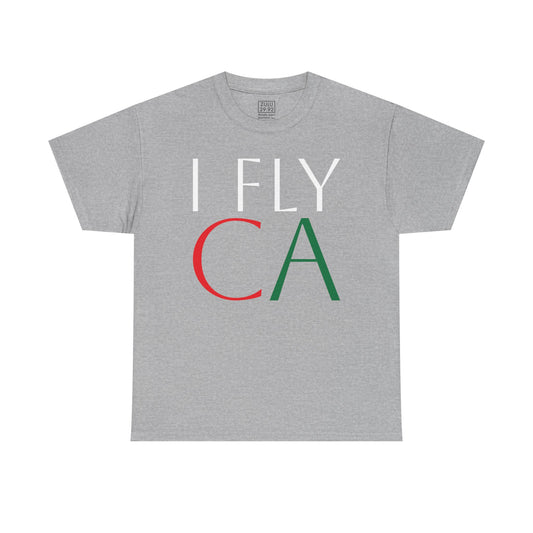 California Pride Unisex Heavy Cotton Tee | Casual Tee, Graphic T-Shirt, Gift for Travelers, Summer Style, Holiday Apparel