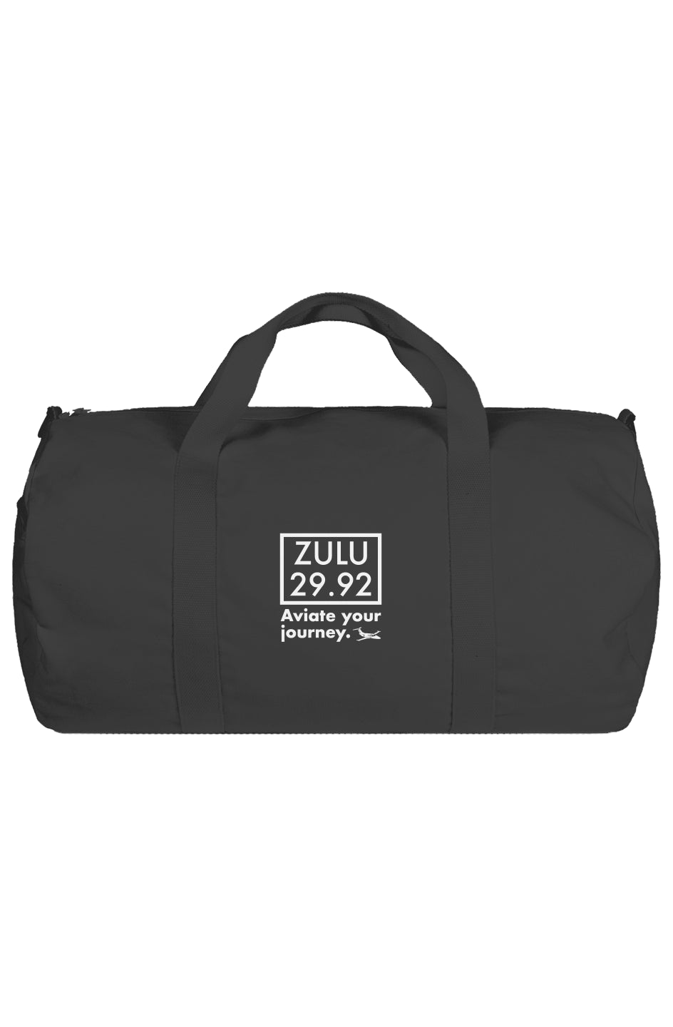 "Aviate your journey" - Canvas Duffel Bag