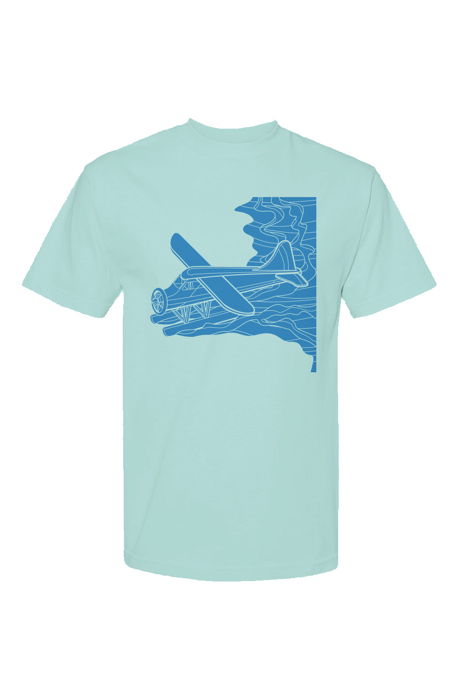 "Float Plane" - Abstract - Streetwear T Shirt