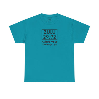 ZULU 29.92 Aviate Your Journey Shirt - Unisex Heavy Cotton Tee