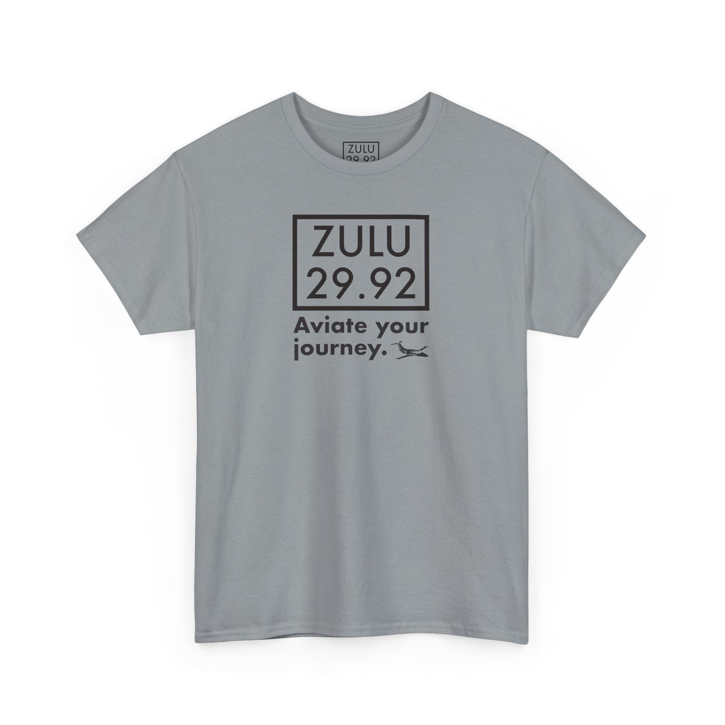 ZULU 29.92 Aviate Your Journey Shirt - Unisex Heavy Cotton Tee
